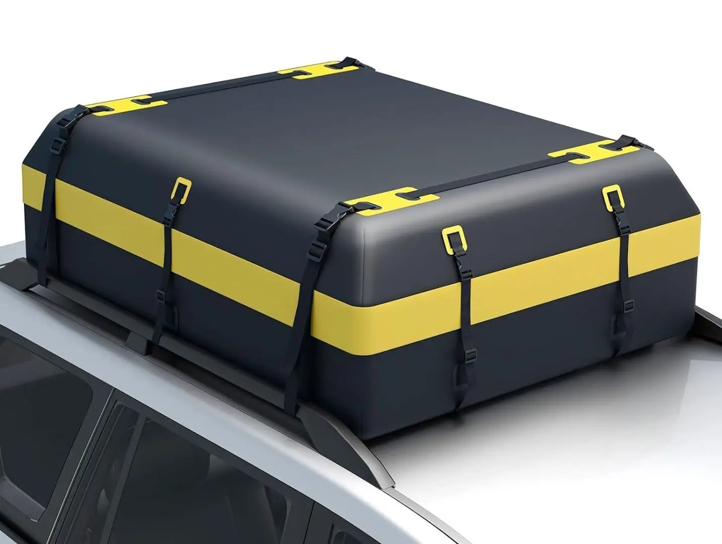 Автомобильный бокс Costway BG52234YE (Black/Yellow) - 2