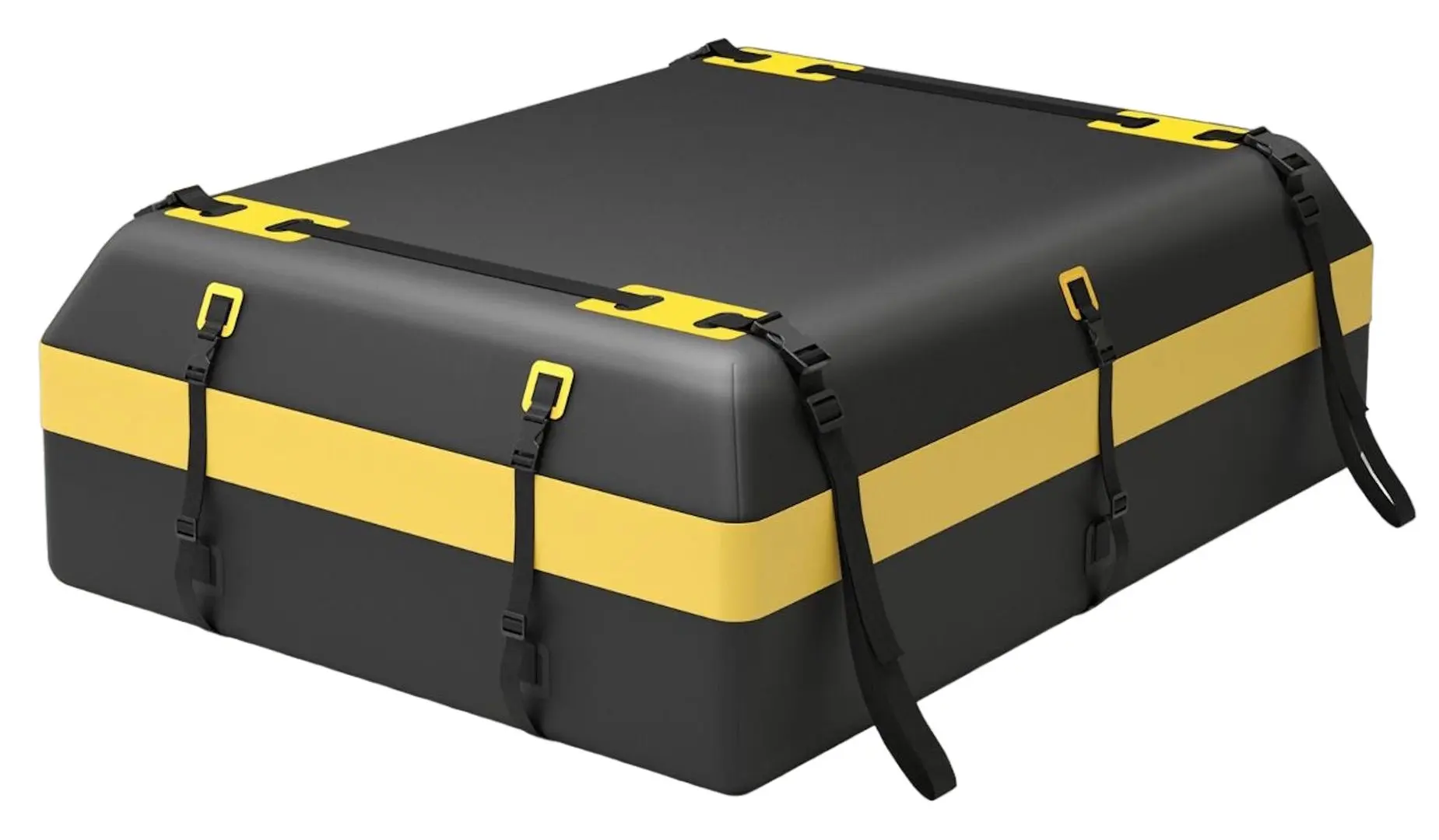 Автомобильный бокс Costway BG52234YE (Black/Yellow)