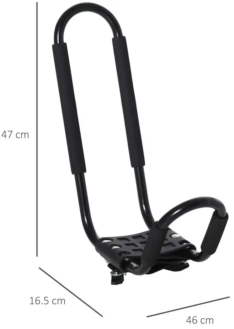 Suport caiac Homcom A32-012 (Black)