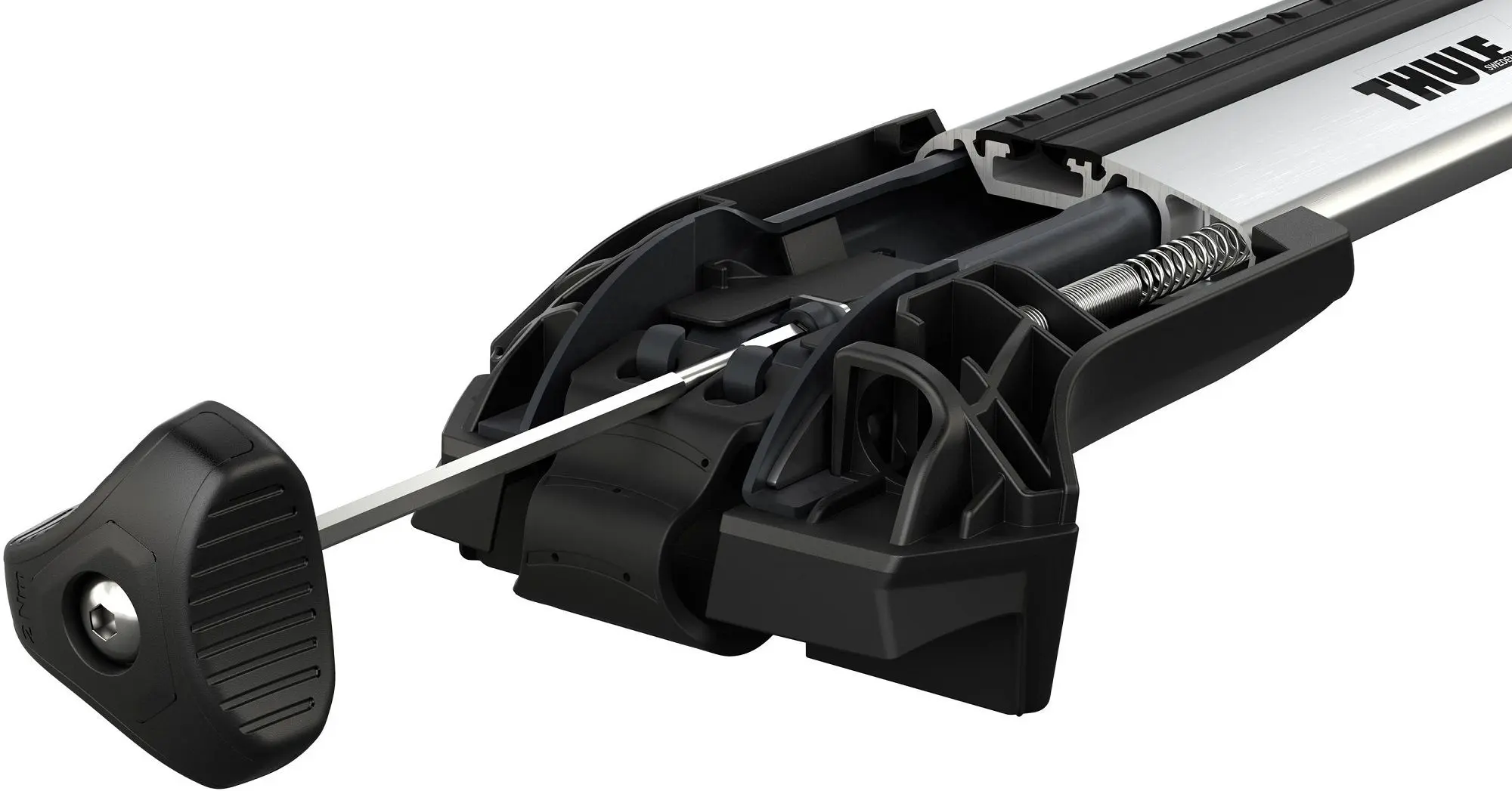 Багажник для авто с гладкой крышей Thule Edge 72100 + 720401 (Black)