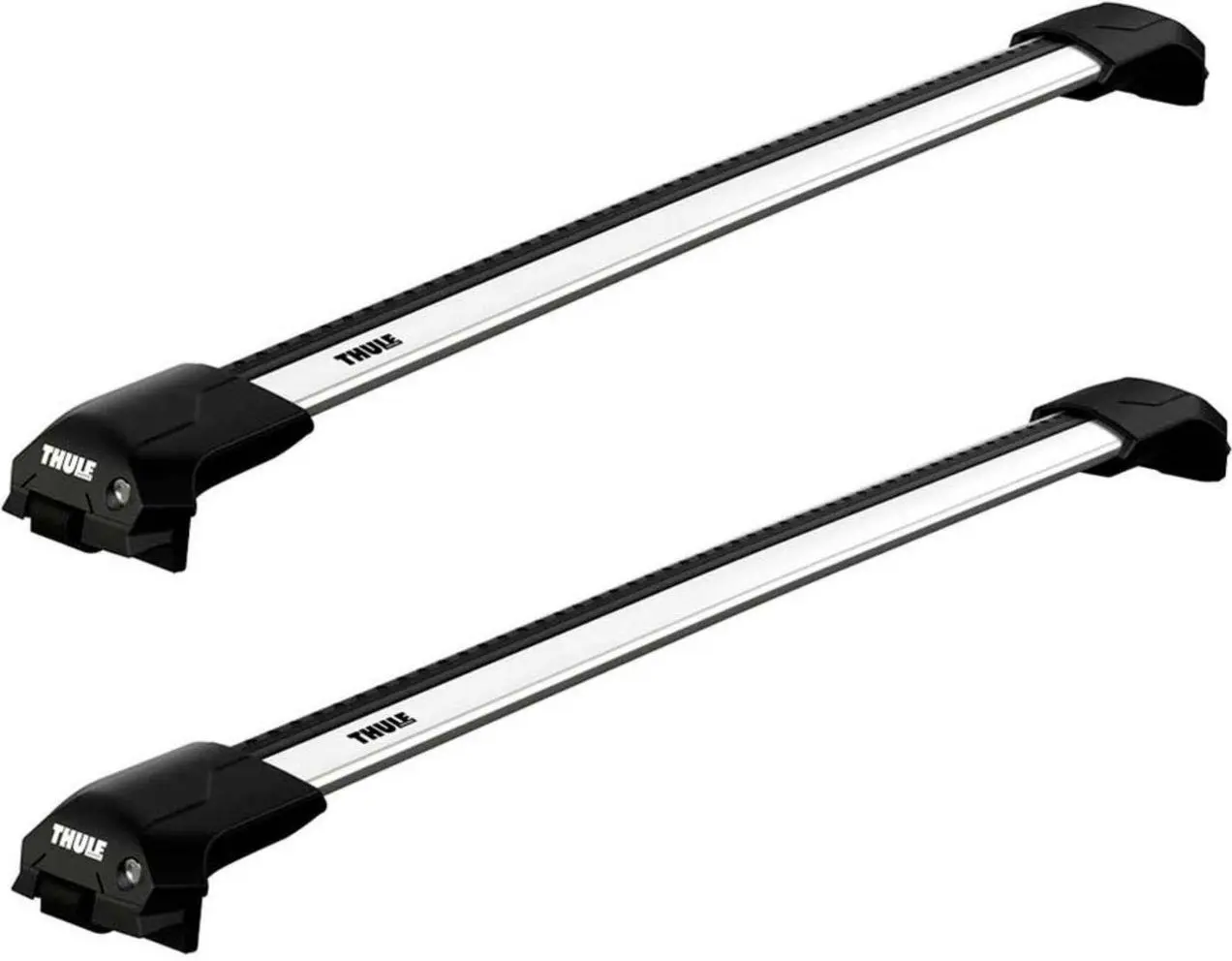 Багажник для авто с гладкой крышей Thule Edge 721100 + 720401 (Aluminum)