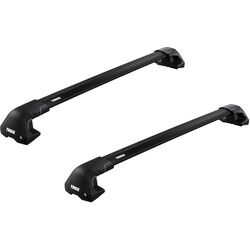 Portbagaj pentru masini cu acoperis neted Thule Edge 721200 + 720500 +145 (Black)