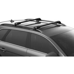 Багажник для авто с гладкой крышей Thule Edge 721200 + 720500 +145 (Black) Thumb