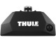 Багажник для авто с гладкой крышей Thule EVO 711100 + 710601 (Aluminum)