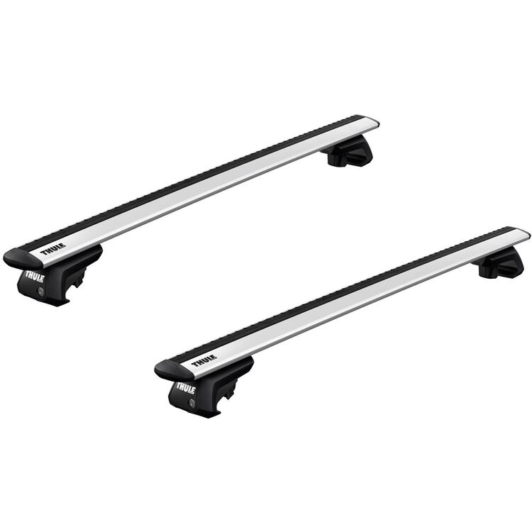 Багажник для авто с гладкой крышей Thule EVO 711100 + 754 (Aluminum)
