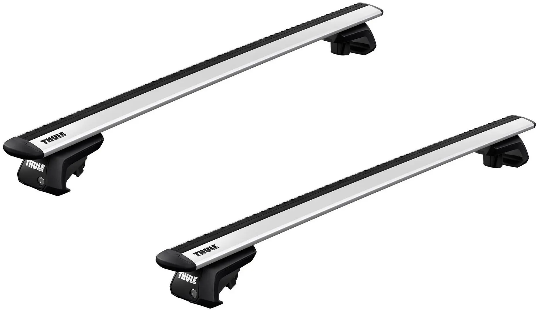 Багажник для авто с гладкой крышей Thule EVO 711100 + 754 (Aluminum)