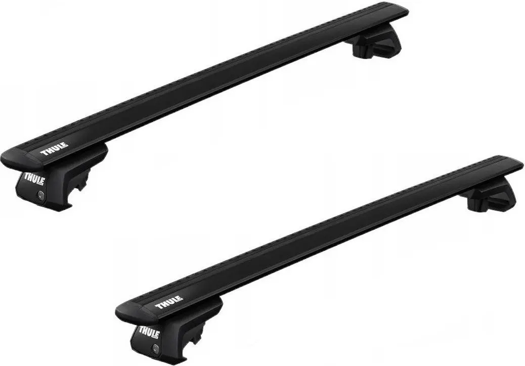 Багажник для авто с гладкой крышей Thule EVO 711100 + 754 (Black)