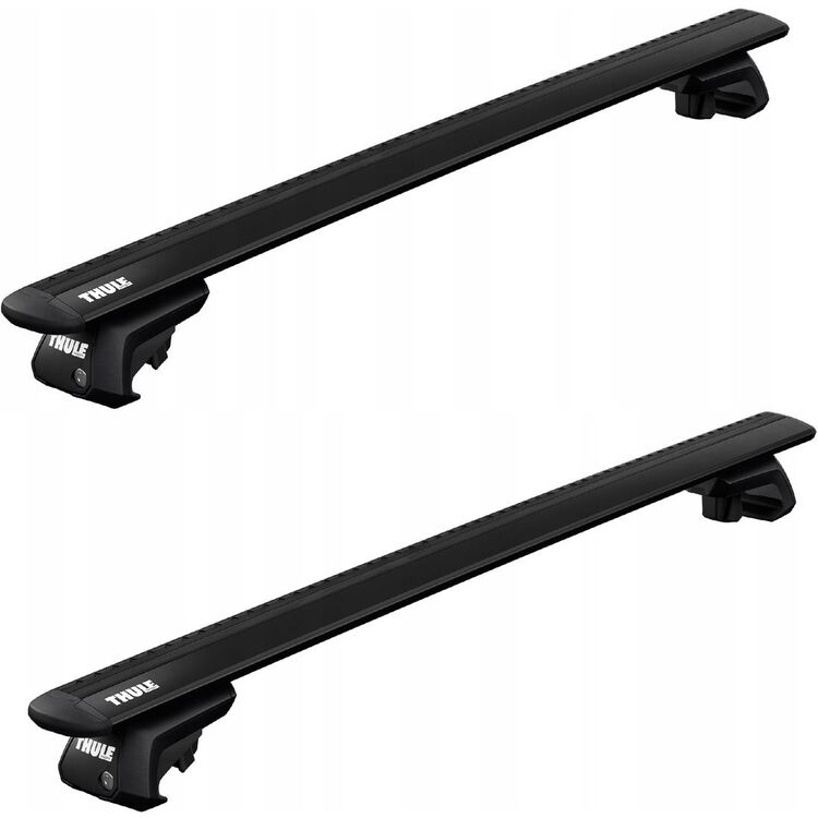 Багажник для авто с гладкой крышей Thule EVO 711200 + 710405 (Black)