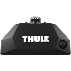 Багажник для авто с гладкой крышей Thule EVO 711200 + 710601 (Black) Thumb