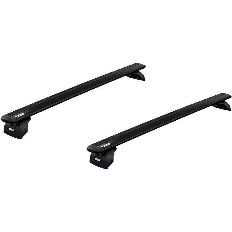 Багажник для авто с гладкой крышей Thule EVO 711200 + 710601 (Black)
