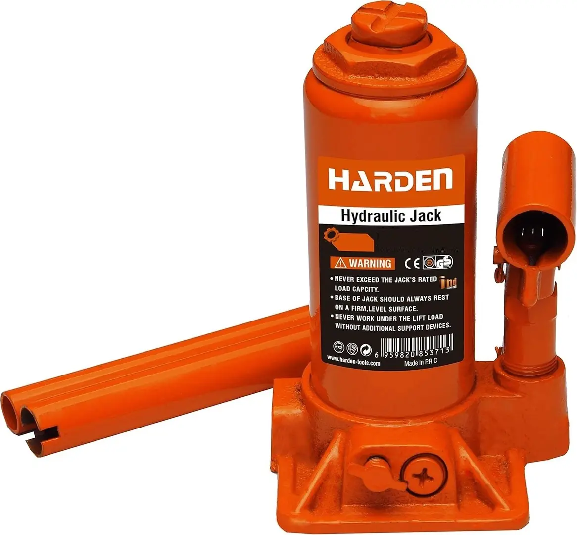 Домкрат гидравлический Harden 730106 (Orange)