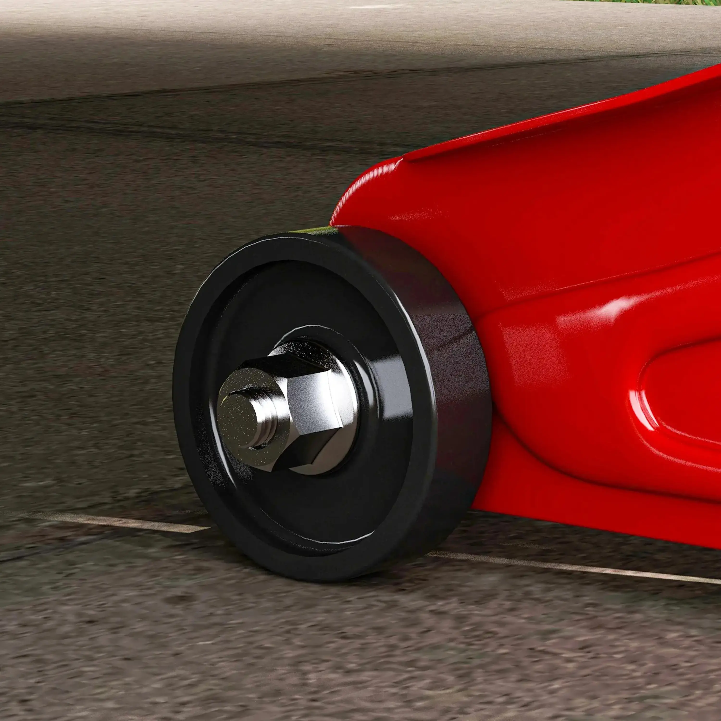 Cric hidraulic Homcom C20-056V00RD (Red) - 3