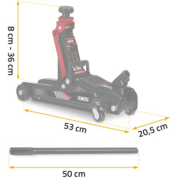 Cric hidraulic Humberg HM-380 538000 (Red/Black) Thumb