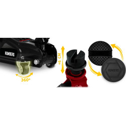Cric hidraulic Humberg HM-380 538000 (Red/Black) Thumb