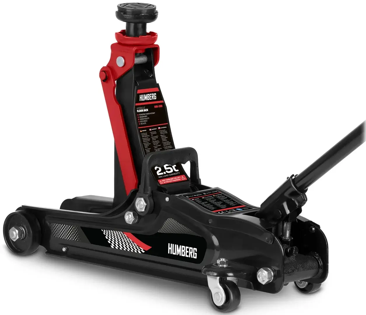 Cric hidraulic Humberg HM-380 538000 (Red/Black)