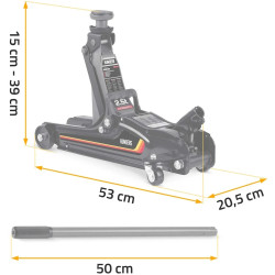 Cric hidraulic Humberg HM-380 538001 (Black) Thumb