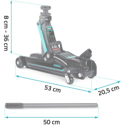 Cric hidraulic Humberg HM-380 (Blue/Black) Thumb