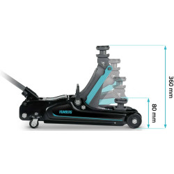 Cric hidraulic Humberg HM-380 (Blue/Black) Thumb