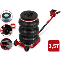 Cric pneumatic Humberg HM-382 538201 (Red/Black) Thumb