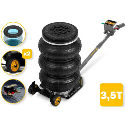 Домкрат пневматический Humberg HM-382 538202 (Black/Grey) Thumb