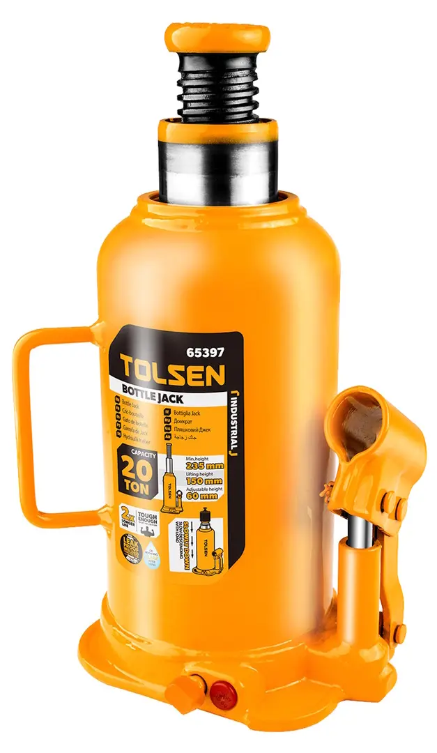 Cric hidraulic Tolsen 65397 (Yellow)