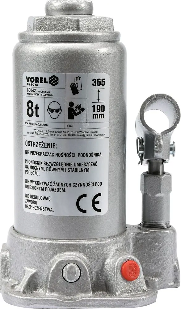 Cric hidraulic Vorel 80042 (Inox)
