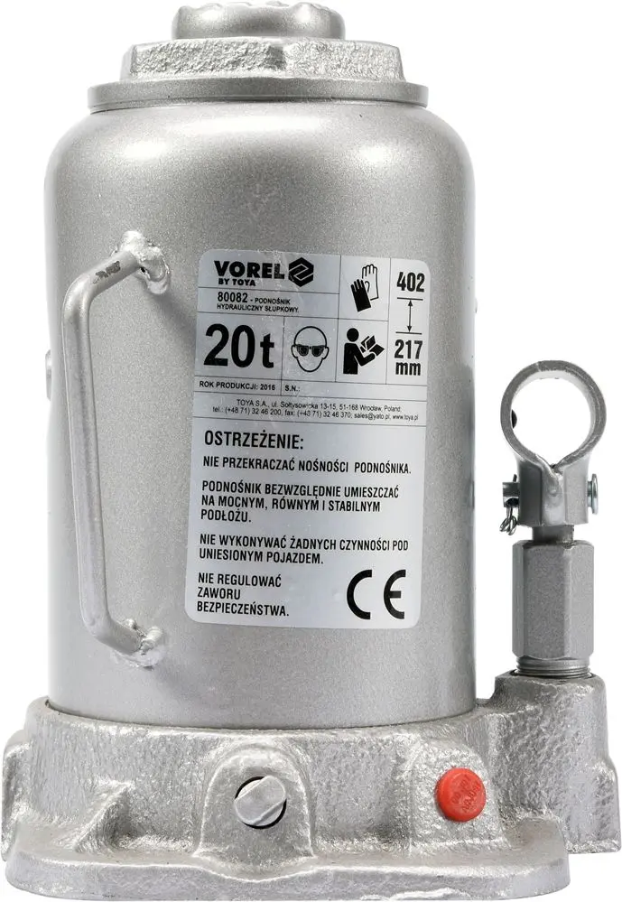 Cric hidraulic Vorel 80082 (Inox)