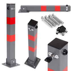 Barieră de parcare Multistore DNPL-003 (Grey/Red) Thumb