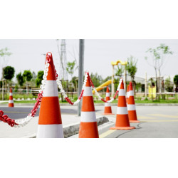 Con pentru trafic Ustun A.S. 490368 (Orange/White) Thumb