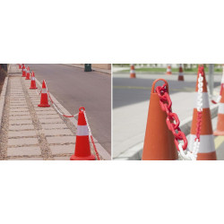 Con pentru trafic Ustun A.S. 490368 (Orange/White) Thumb