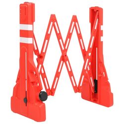 Bariera de trafic pliabila VidaXL 1150989 (Red) Thumb