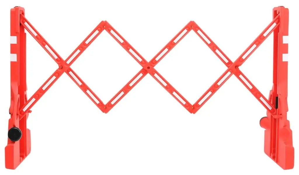 Bariera de trafic pliabila VidaXL 1150989 (Red) - 3