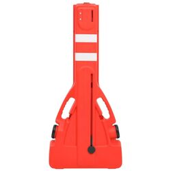 Bariera de trafic pliabila VidaXL 1150989 (Red) Thumb