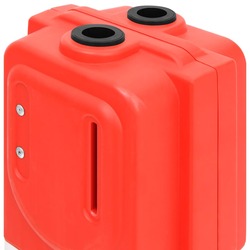 Bariera de trafic pliabila VidaXL 1150989 (Red) Thumb