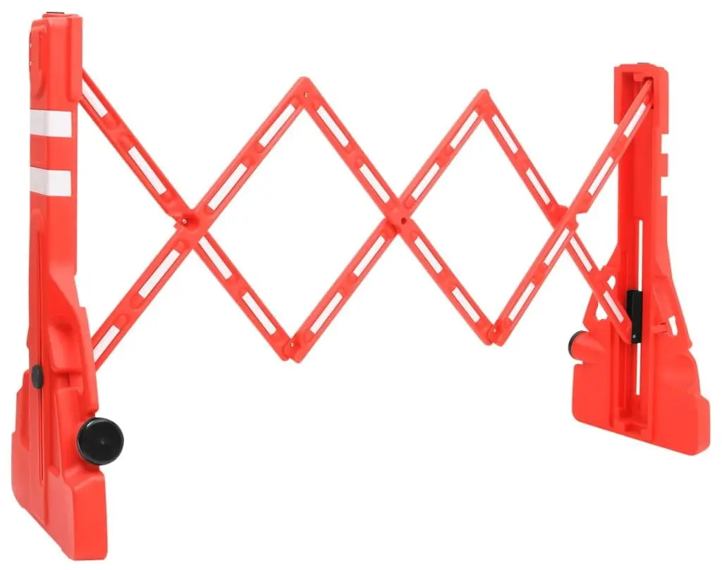 Bariera de trafic pliabila VidaXL 1150989 (Red)