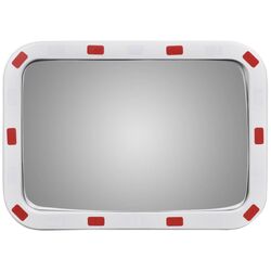 Дорожное зеркало VidaXL 141682 (White/Red)