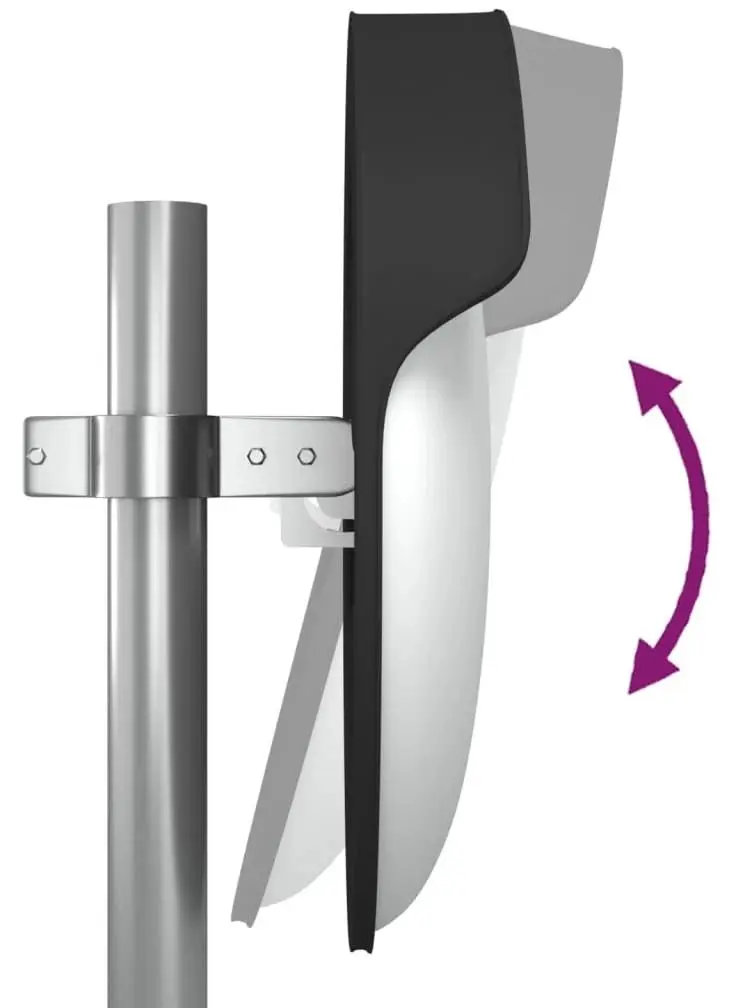 Дорожное зеркало VidaXL 153079 (Black)