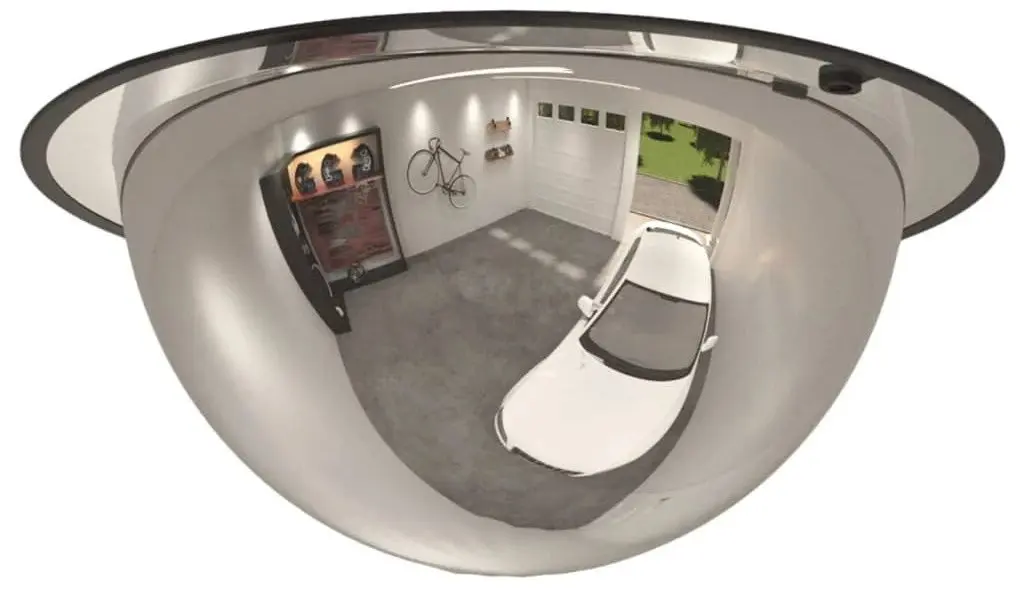 Дорожное зеркало VidaXL 153091 (Black)