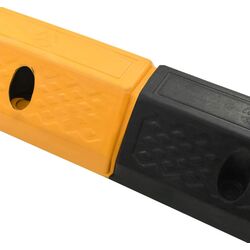 Set limitatoare parcare VidaXL 142838 2pcs (Yellow/Black) Thumb
