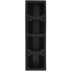 Set limitatoare parcare VidaXL 142838 2pcs (Yellow/Black) Thumb