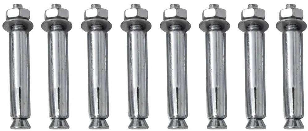 Set limitatoare parcare VidaXL 142838 2pcs (Yellow/Black)