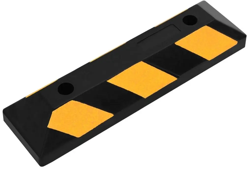 Комплект парковочных ограничителей VidaXL 150982 2pcs (Yellow/Black)