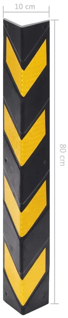 Комплект угловой защиты VidaXL 142839 5pcs (Yellow/Black)