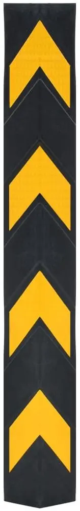 Комплект угловой защиты VidaXL 142840 10pcs (Yellow/Black)