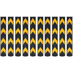 Комплект угловой защиты VidaXL 142840 10pcs (Yellow/Black)