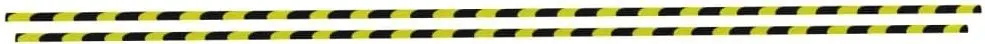 Set protectii de colt VidaXL 153099 2pcs (Yellow/Black)