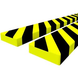 Set protectii de colt VidaXL 153100 2pcs (Yellow/Black) Thumb