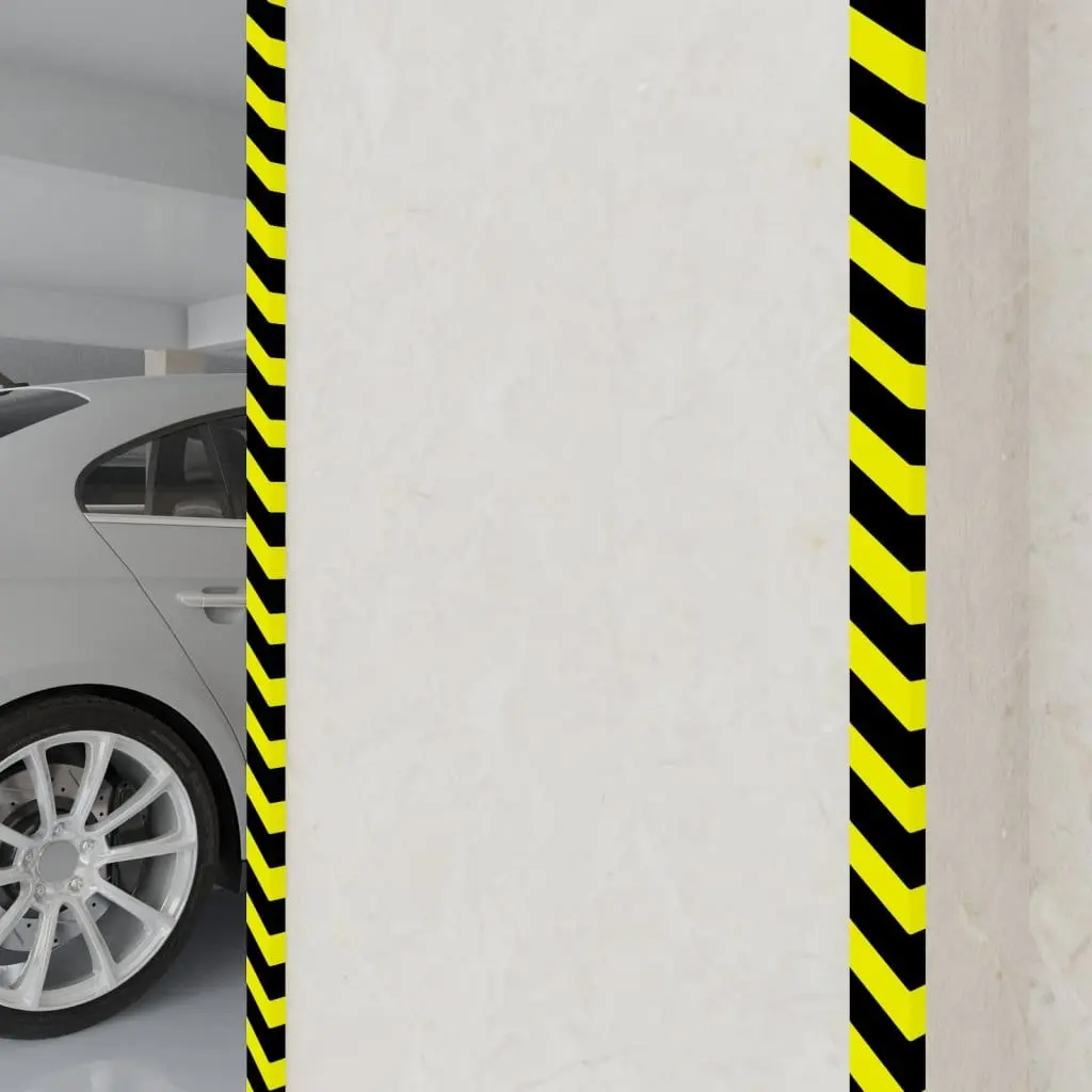 Set protectii de colt VidaXL 153100 2pcs (Yellow/Black)