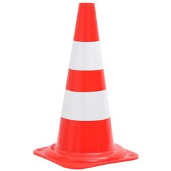 Набор дорожных конусов с цепью VidaXL 150948 (Red/White) Thumb