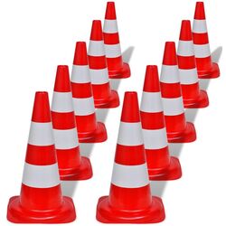 Набор дорожных конусов VidaXL 141818 (Red/White)